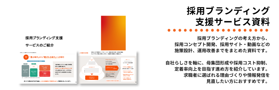 採用ブランディング支援サービス資料
